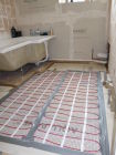 Under floor heating installed